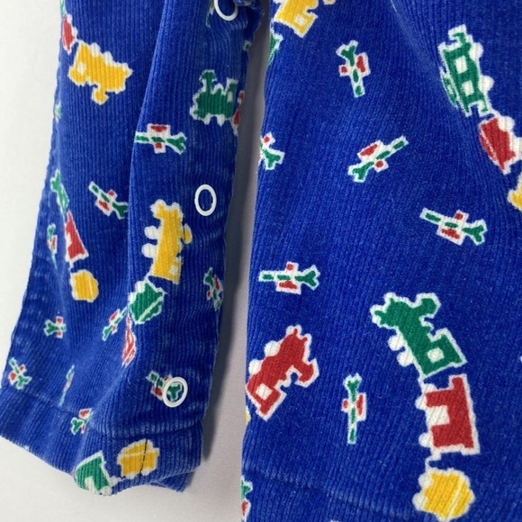 Vintage health-Tex blue train corduroy overalls - Picture 3 of 5